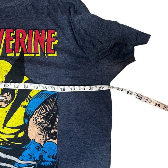 Marvel Wolverine Navy Blue t-shirt on Old Navy Tag Size XL - Picture 3 of 7